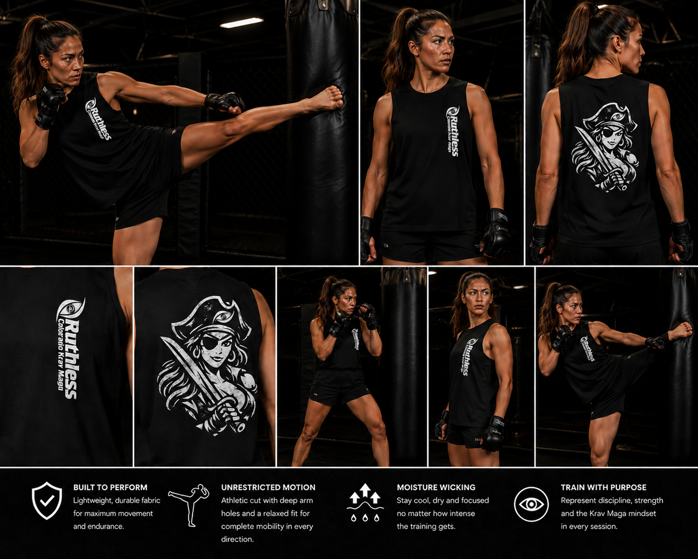 Immortal Warriors - Ruthless Muscle Shirt