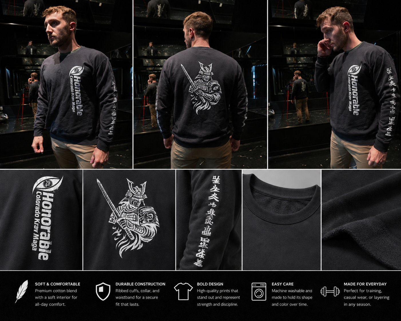 Immortal Warriors - Honorable Sweatshirt